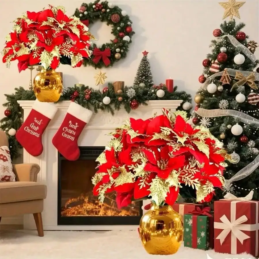 Realistic Red & Gol… - image