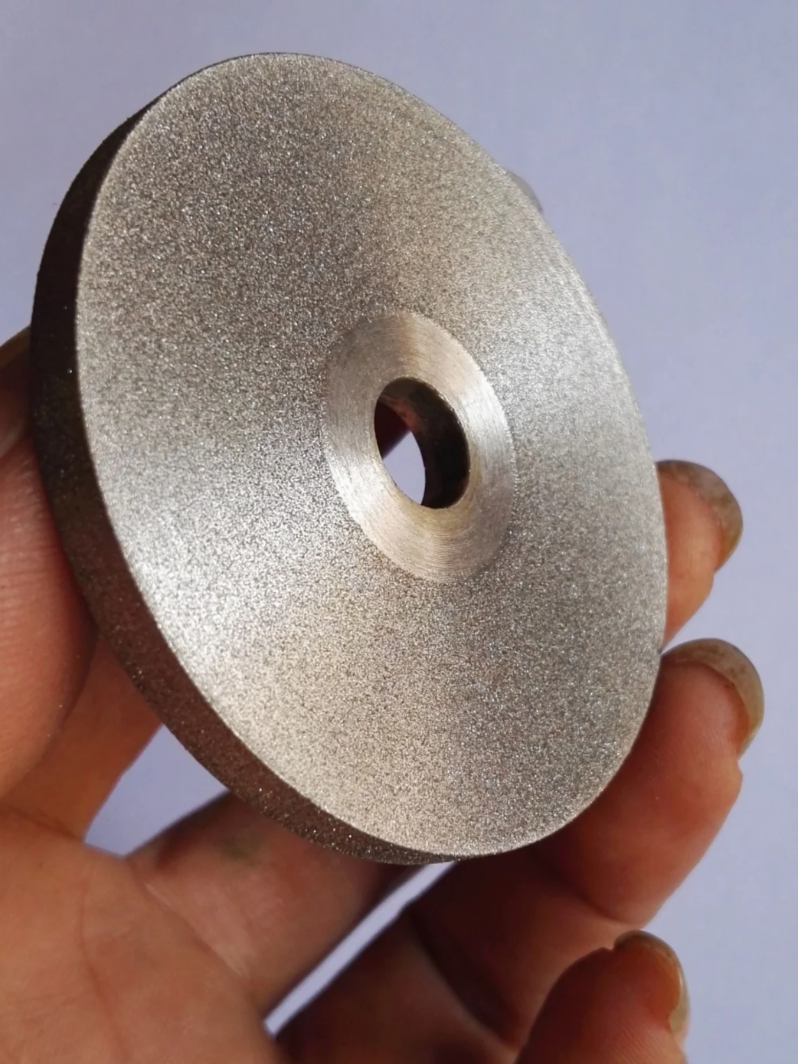 

Electroplated diamond three sided grinding wheel 60x5 hole grinding wheel tungsten steel diamond alloy grinding wheel