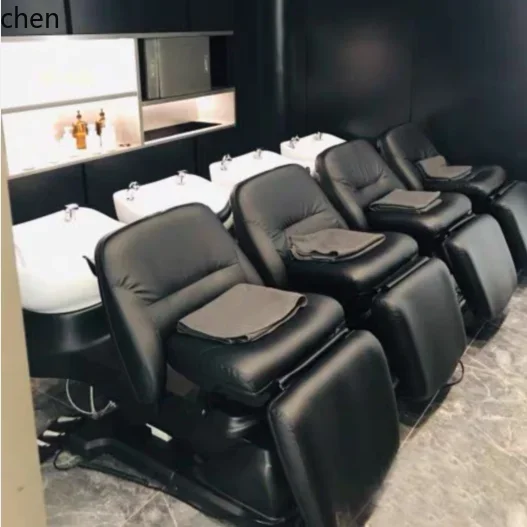 TQH Electric Shampoo Lifting Rotating Scalp Care Hair Salon Wash and Care Integrated Flush Bed