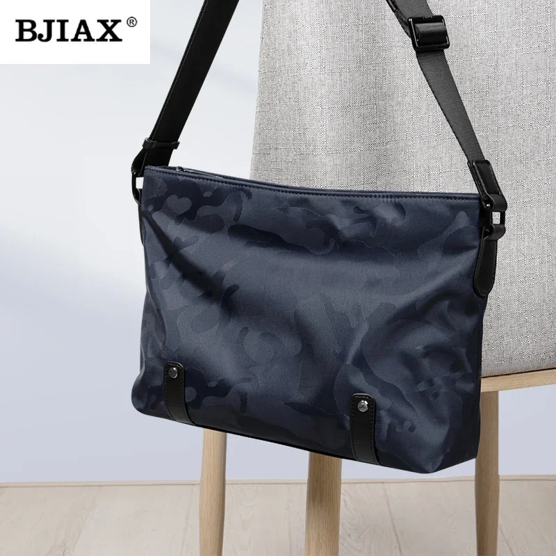 BJIAX-Sac à Bandoulière Décontracté pour Homme, Tendance de la Mode CamSolomon, Grande Capacité, Initié, Nouveau Sac à Dos CommPiedmont Étanche