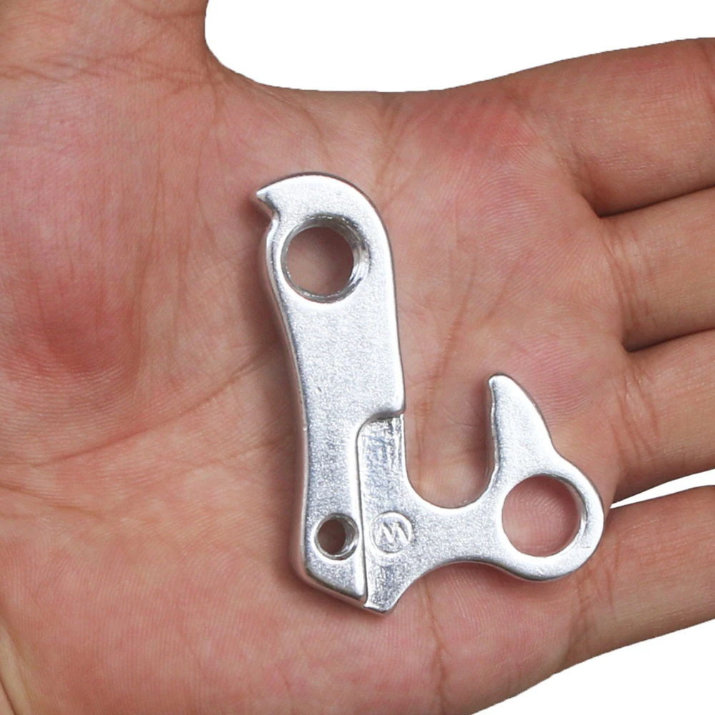 

Tail Hook Bicycle Tail Hook Aluminum Alloy Gear Mechanical Hook About 18g Rear Derailleur Hangers Silver For-GIANT