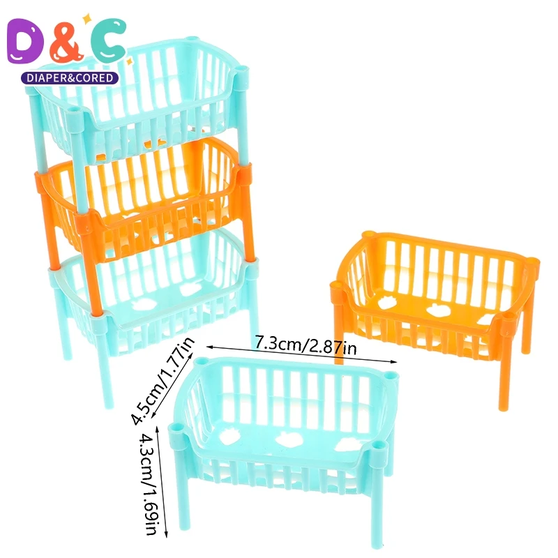 5 sztuk 1/12 domek dla lalek Mini kosze do przechowywania Model domek dla lalek dekoracja mebli lalki dom dekoracje kuchenne akcesoria