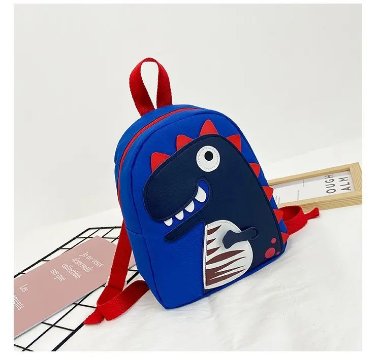 Sac à dos de maternelle en toile pour enfants de 1 à 5 ans, joli dessin animé de dinosaure, cadeau pour garçons et filles, nouvelle collection 2023