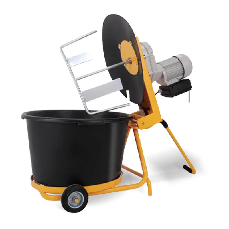 Vertical Small Cement Mortar Paint Mixer Household Feed Material Mixer Dry And Wet Dual Use Breeding Equipment 65L