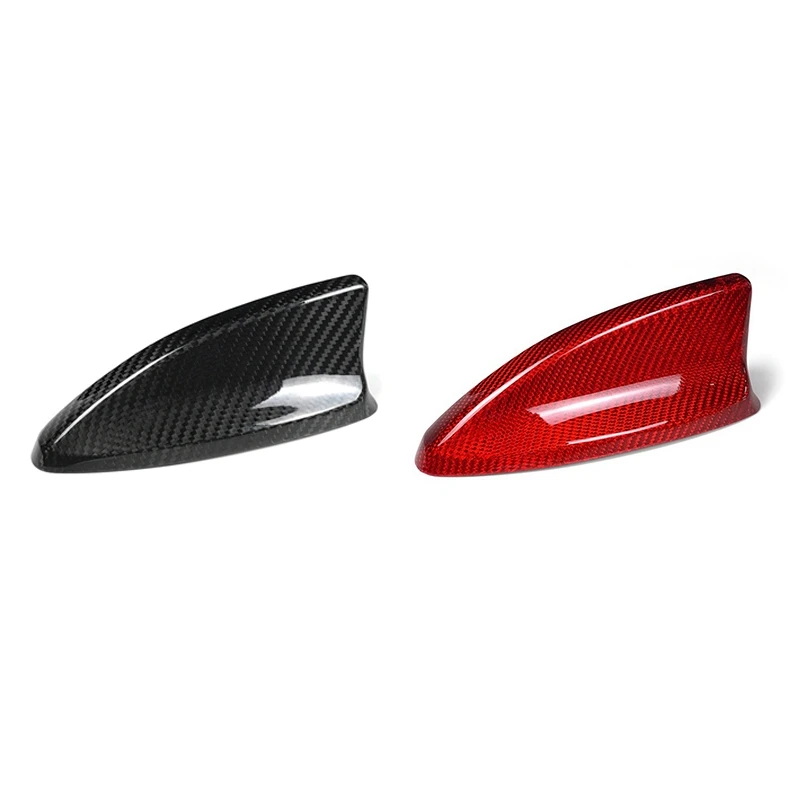 Car Carbon Fiber Shark Fin Antenna Cover For Honda Civic 11Th Sedan Hatchback And Type R 2022-UP