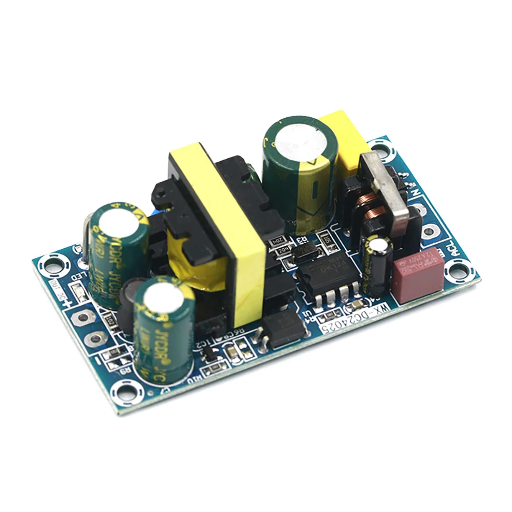 AC-DC 12V2A 24W Switching Power Supply Module Bare Circuit 100-265V to 12V 2A Board for Replace/Repair 24V1A