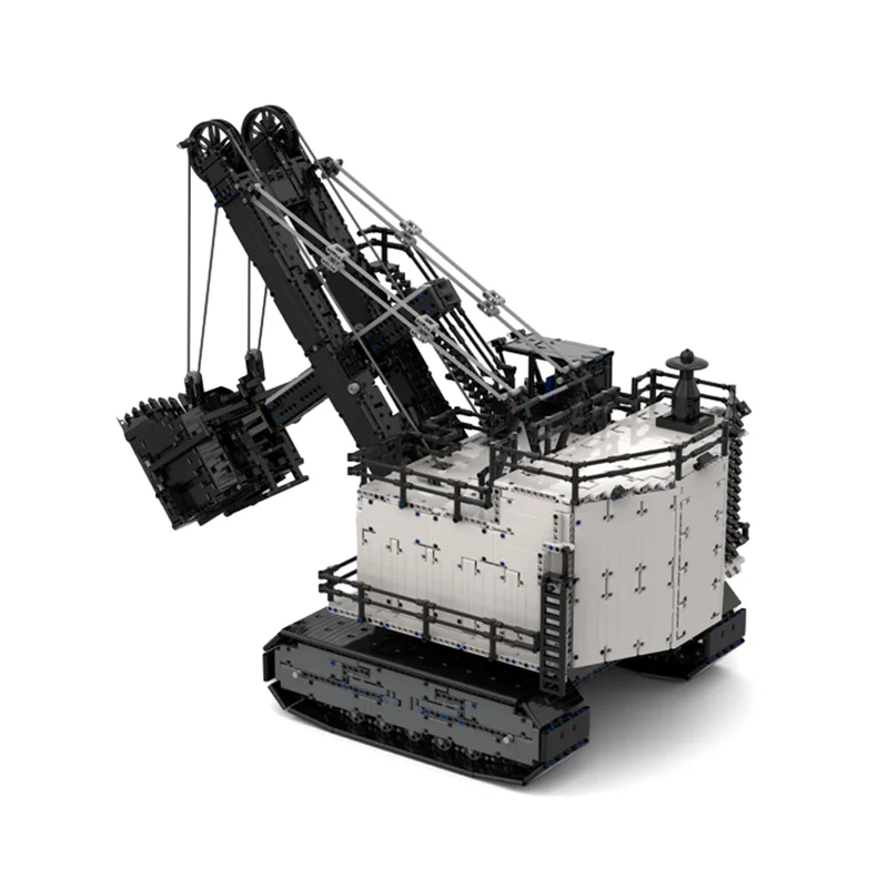 New 10035Pcs Engineering Container Rope Shovel Excavator Heavy Duty Truck Trailer Technology Diy Creative Ideas Toy Gift Blocks