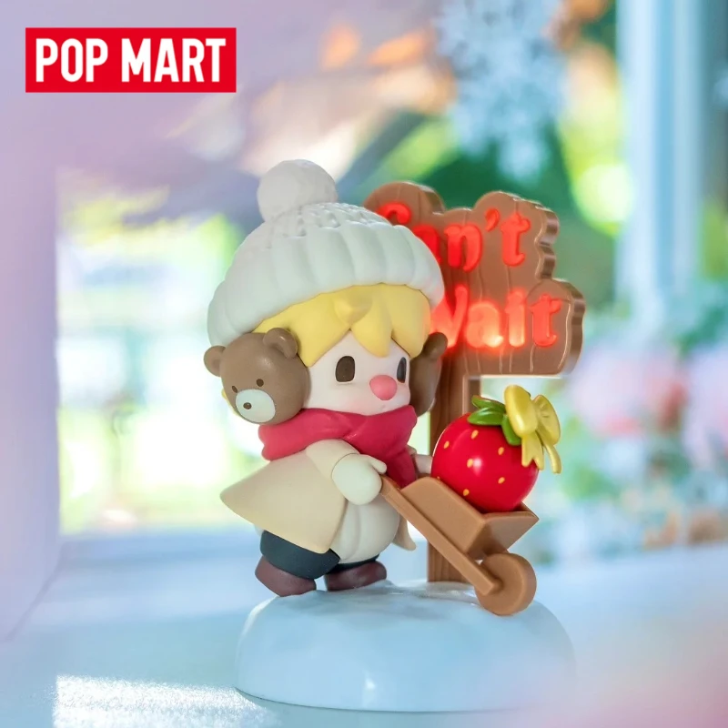 POP MART Sweet Bean The Language of Love Series Blind Box Toys Cute Anime Action Figure Desktop Ornaments Collect Surprise Gift