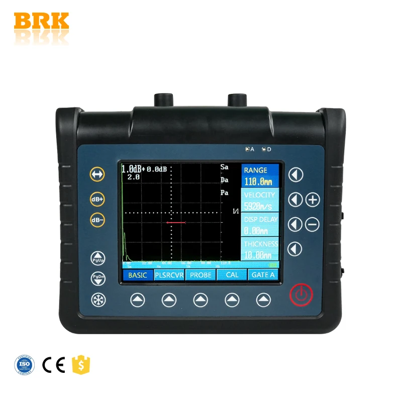 2026Ultrasonic Flaw with 28 DB Far-Field Resolution 0-10000mm Detecting Range IP54 Protection Model VUT890 by TONY