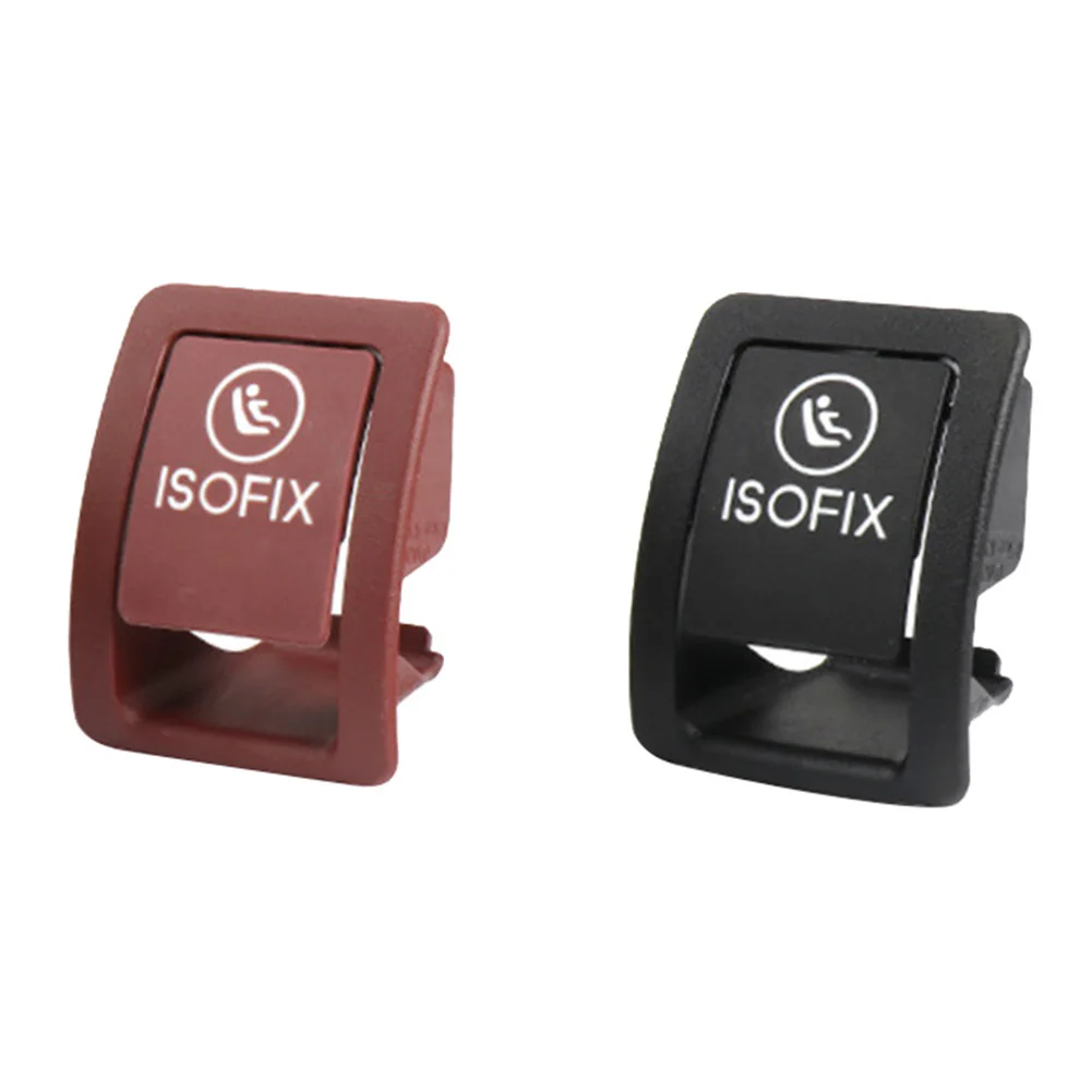 Car ISOFIX Switch Trim Cover 2059200513 ISOFIX Switch Cover Seat Button for Mercedes C Class W205 2015-2021 Accessories