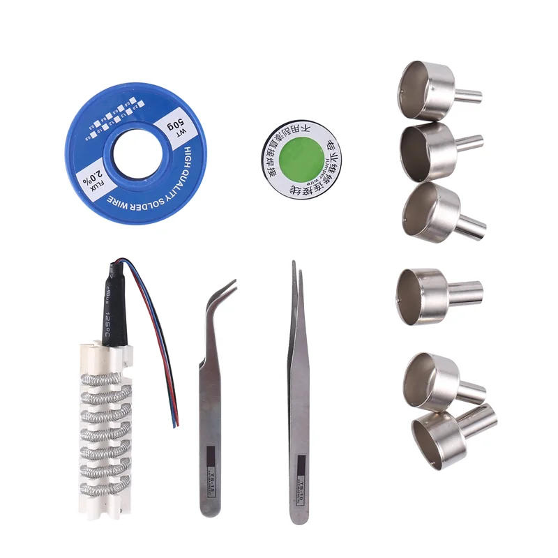 ABJN-8586 ملاقط فوهة الهواء لتفكيك الساخن محطة لحام الهواء عدة استبدال إكسسوارات قطع غيار