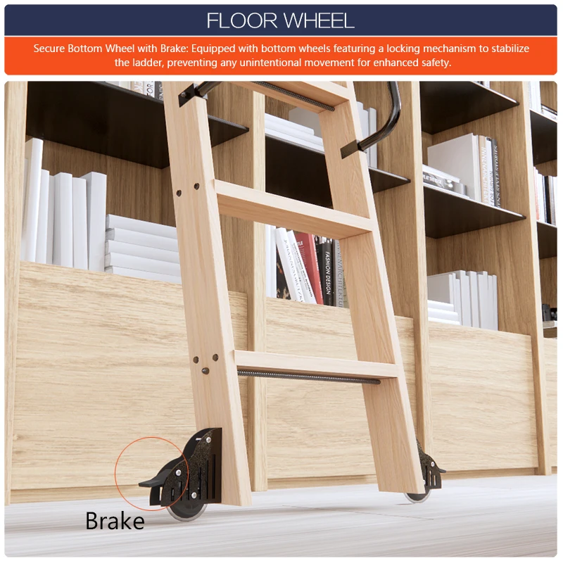 Hardware de escada de bibliote - Woodworking Lofts avaliação e preço