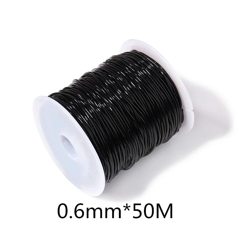 0.5-1.2mm Transparent Crystal Elastic Thread for DIY Jewellery Making