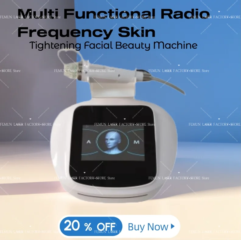 

Multi-Functional RF Radio Frequency Facial Machine - Skin Rejuvenation, Tightening & Anti-Aging Device for Home Use