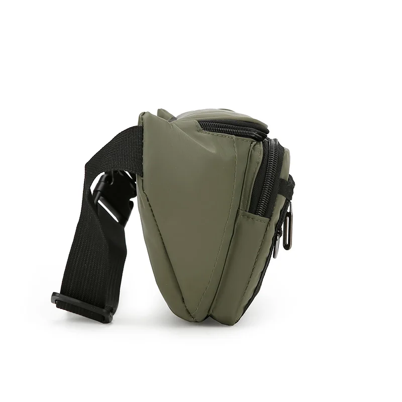 Unisexowe, wielofunkcyjne nerki o dużej pojemności, wodoodporne, nylonowe torby biznesowe, modne torby crossbody na ramię do noszenia na piersi, idealne do podróży i pracy.