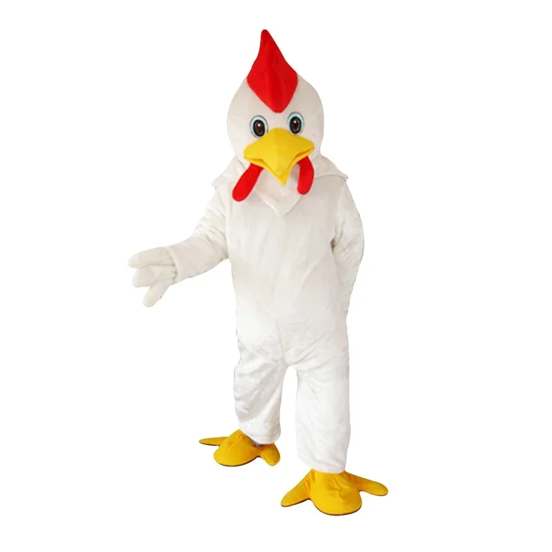 New Cosplay Chicken Mascot Easter Turkey Cartoon Character Advertising Party Costume Animal Carni CMM221