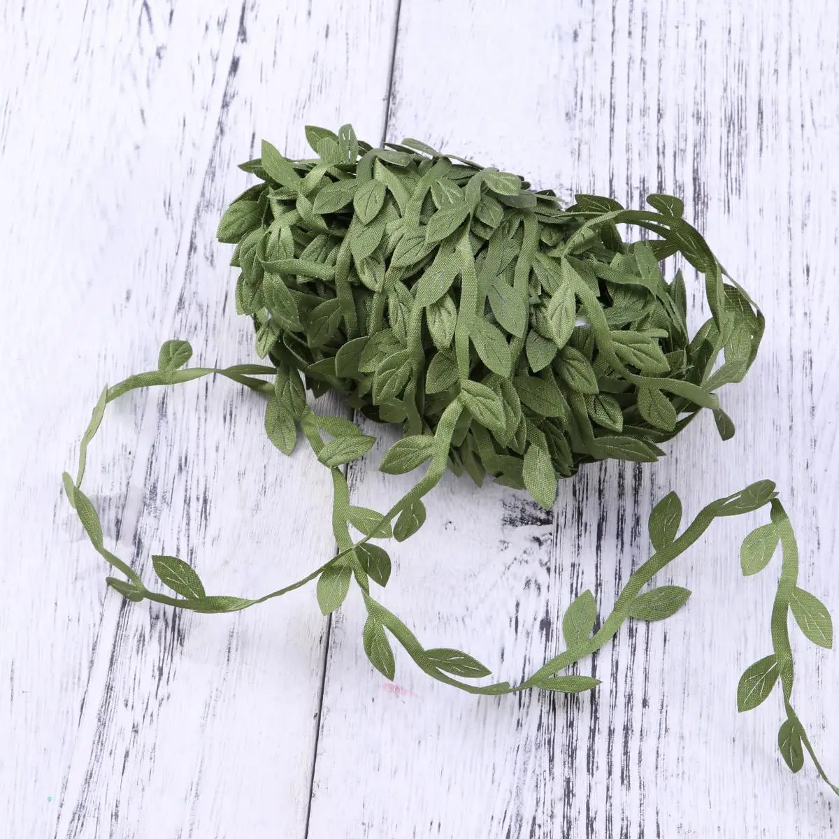 20 M Pastel Outdoor Flower Garlands Decorative Vine Leaves Artificial Ribbon Wreath Bohemian