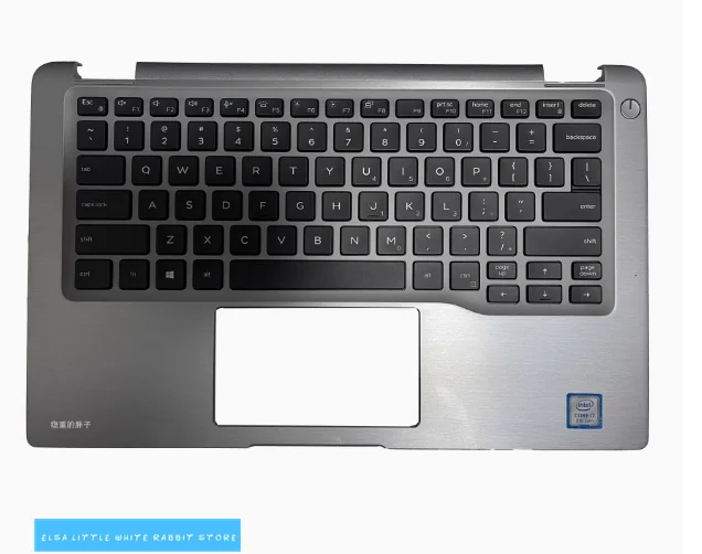 

Подлинный верхний чехол для Dell Latitude 7400 2-в-1 с упором для рук и клавиатурой 0MH5X5 MH5X5 072WX4 72WX4