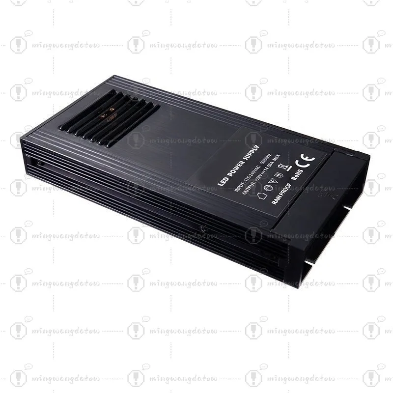 Outdoor Rainproof LED Switch Power Supply 400W 500W 600W, 220V to 12V 24V High Power Transformer, Waterproof Driver