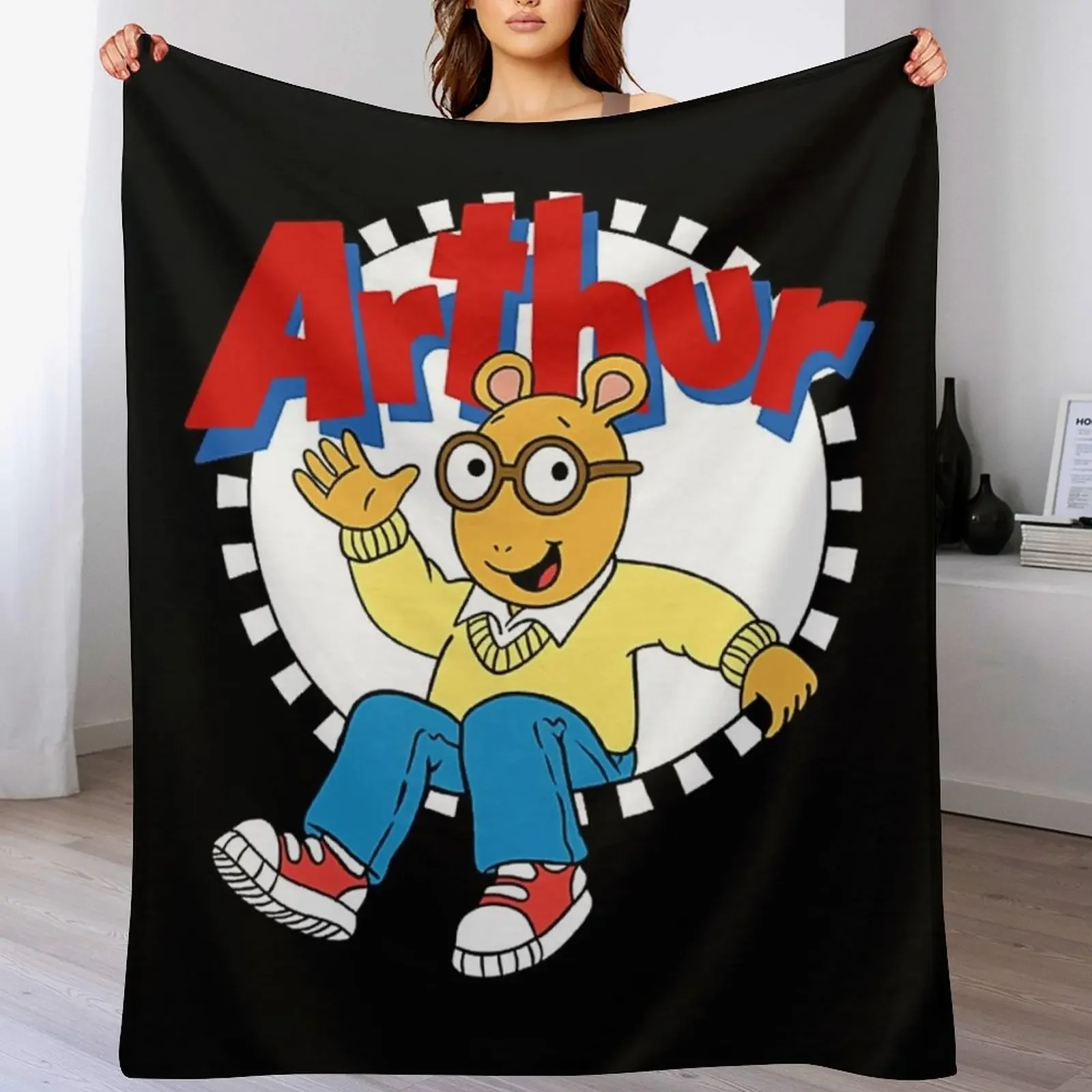 

Arthur cartoon Throw Blanket christmas gifts Soft Big Luxury Throw Blankets