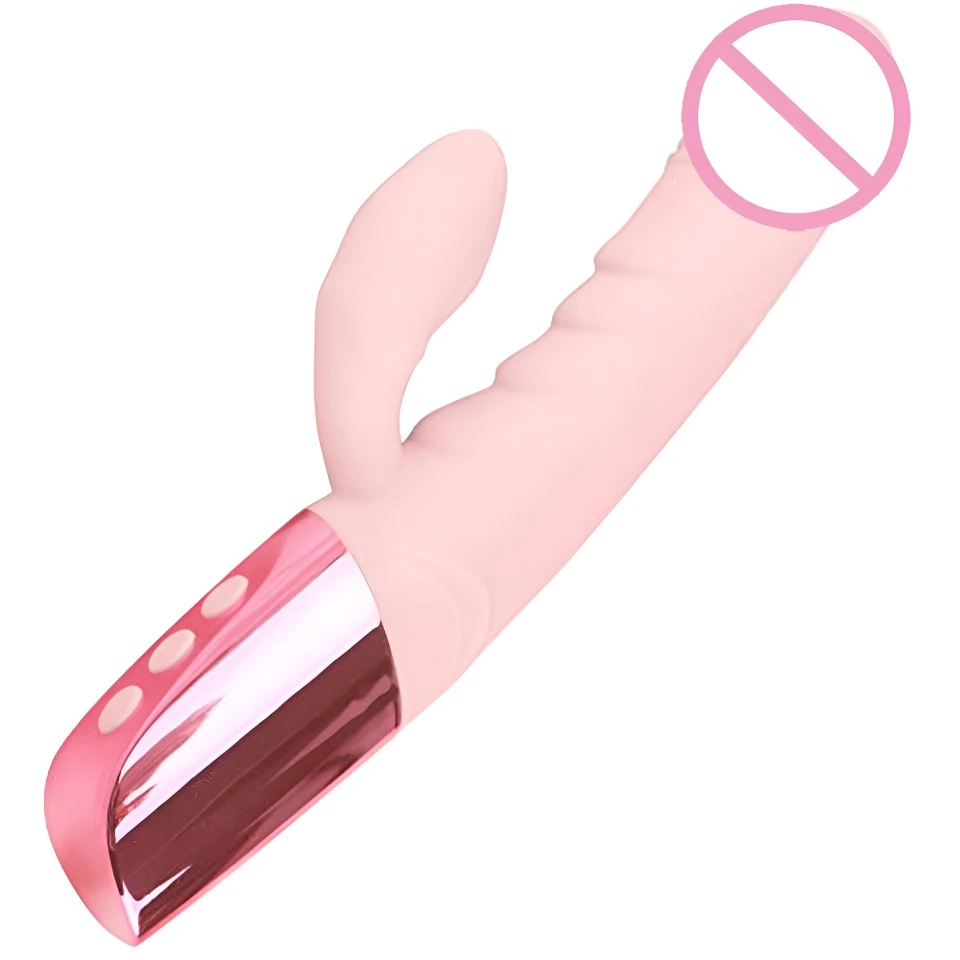 3 In1 Beating Vibration Sucking Rabbit Vibrator Sex Toys For Woman With Heating Function Safe Silicone Dildo Women Adult Toys