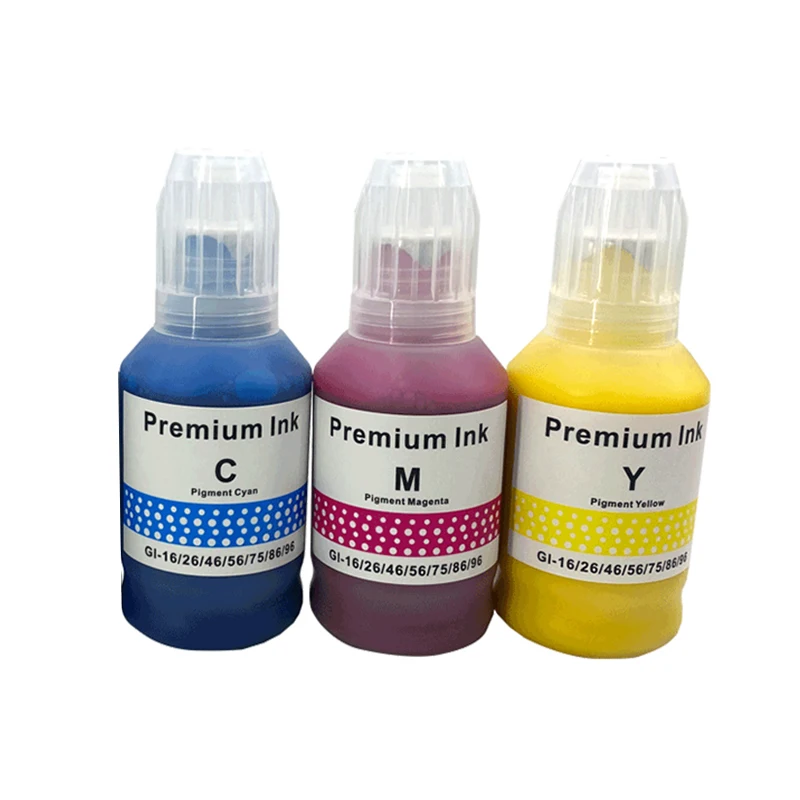 Premium Color Compatible Refill Ink GI 56 GI56 GI-56 for Canon MAXIFY GX3050/GX4050/GX5050/GX6050/GX6550/GX7050 Printer