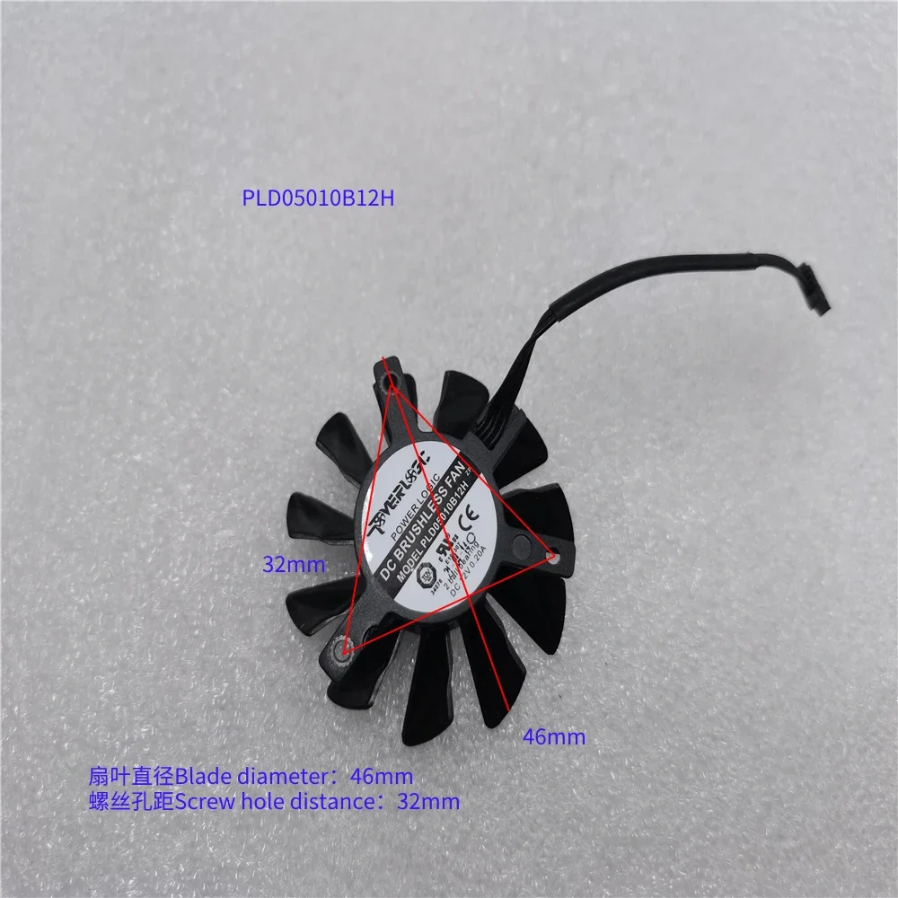 NEW FAN Suitable for MSI X570-A PROplus MPGX570GAMING PRO motherboard fan PLD05010B12H