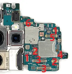 Bilashmart 10 Original S24 Ultra S24U S928 Battery NFC LCD Display USB Charging Charger Main Flex Antenna Camera FPC Connector on Board