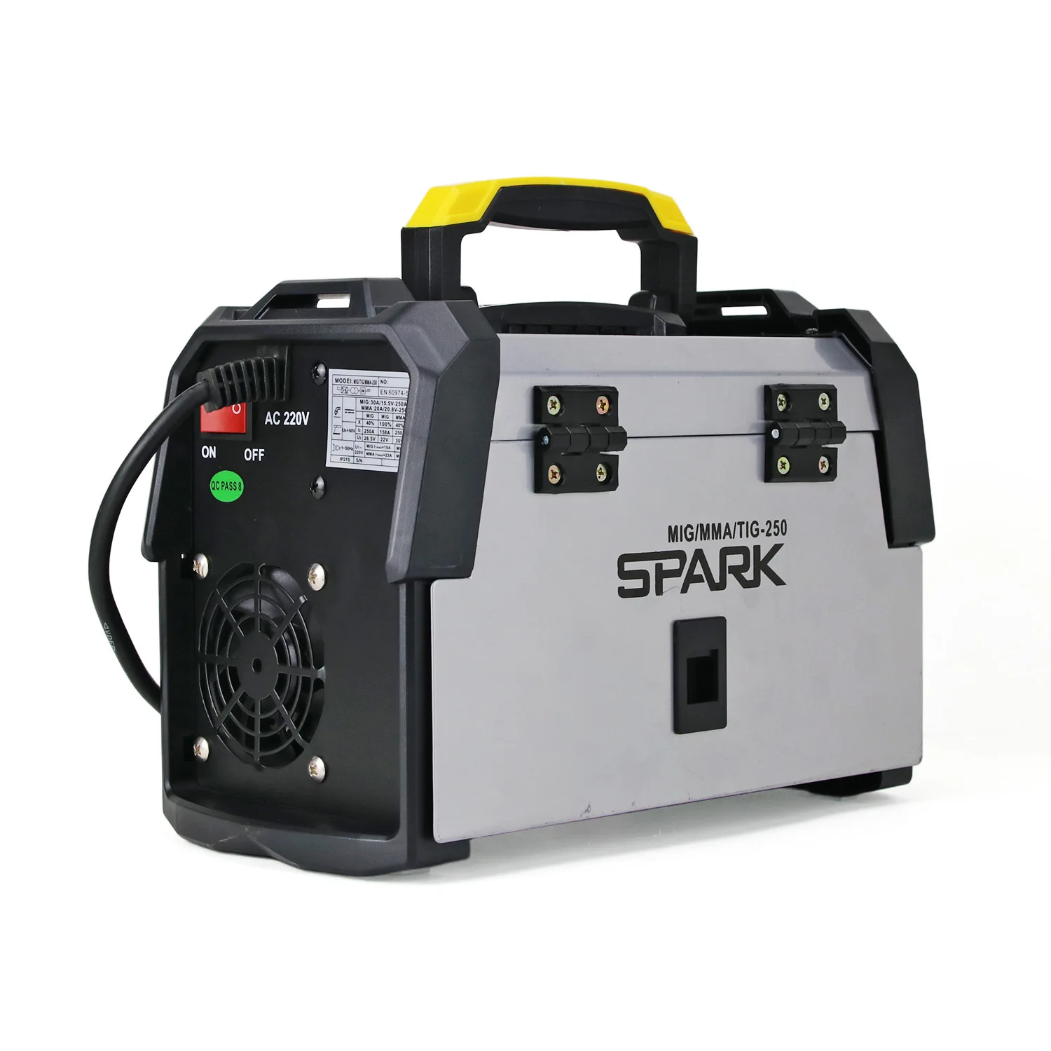 3 In 1 Gasless MIG Welder Portable Compact No Gas Flux Core ARC MMA Welding Machine for Home DIY Repair Workshop
