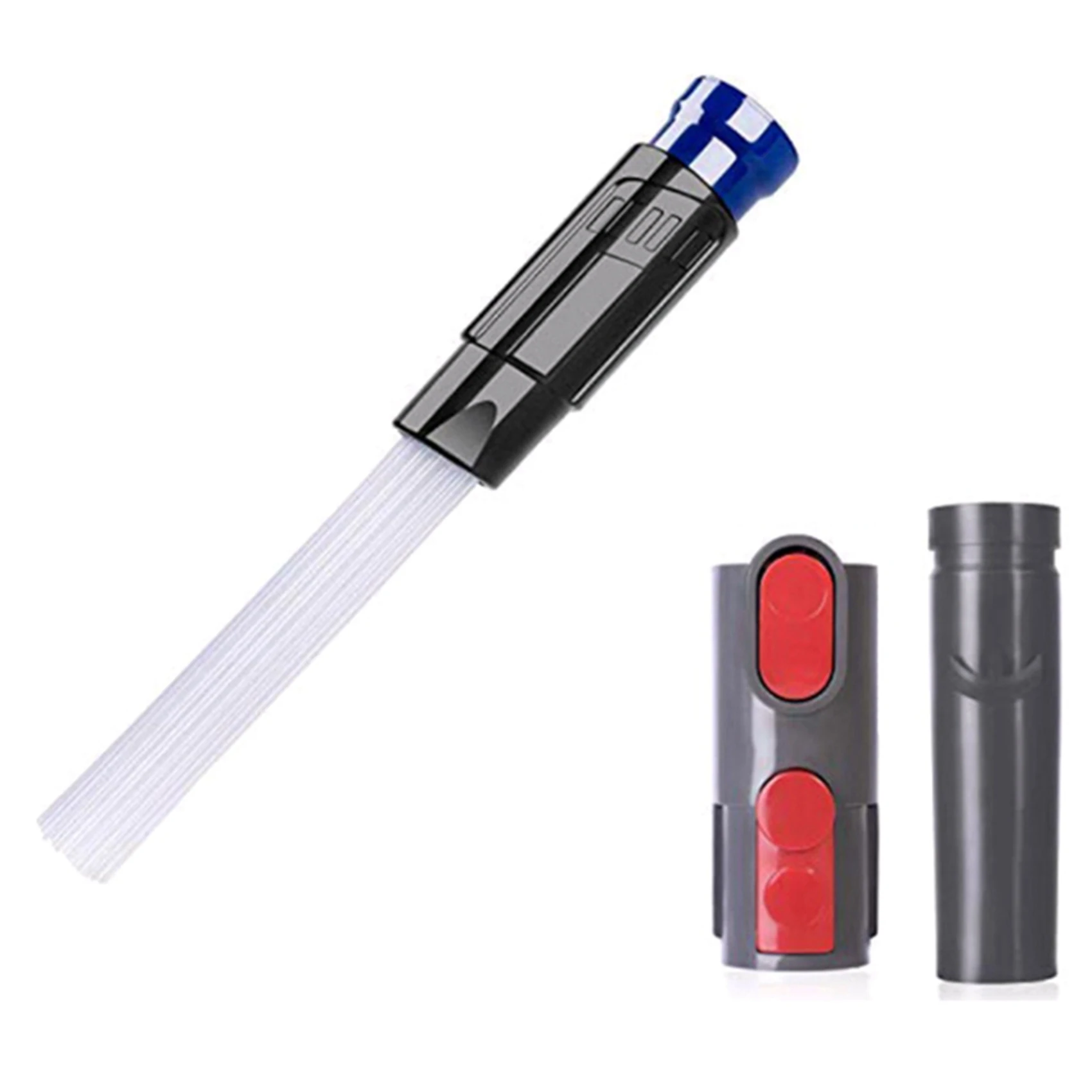 A01V-2 セット掃除機アクセサリー: 多機能フラットノズルヘッド 1 個 & 真空アタッチメント付き真空ダストブラシ 1 セット