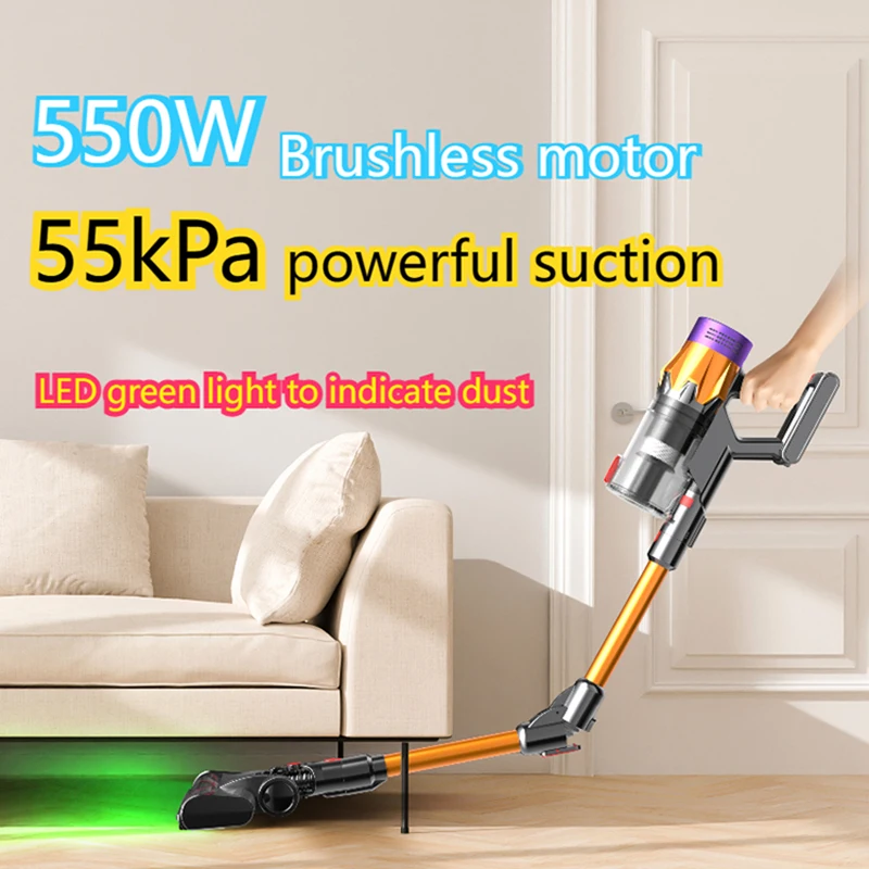 MPQU 55kPa مكنسة كهربائية لاسلكية 550 واط فرش السيارات 3 طرق الطاقة بطارية قابلة للفصل مكنسة كهربائية بطارية ذات سعة كبيرة