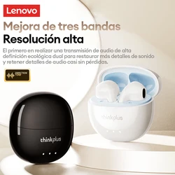 Choice Lenovo LP2 Pro Wireless Bluetooth Earphone 5.4 Low Latency Gaming Headphone High Quality HD Call Sport Headset With Mic