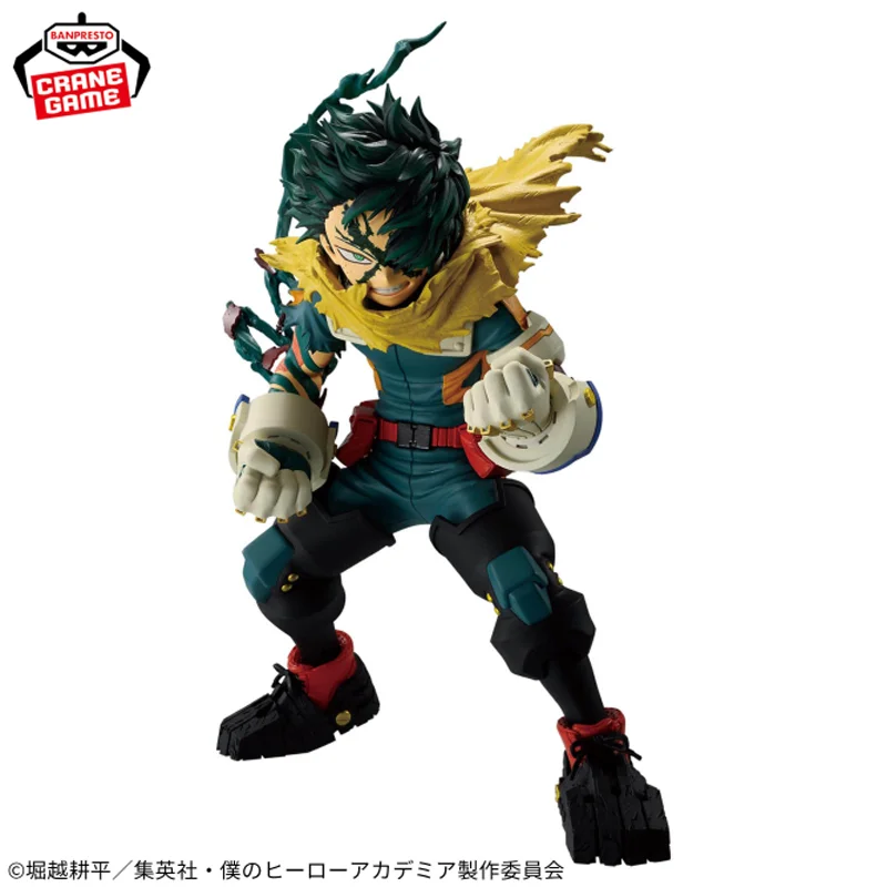 Oryginalna figurka Bandai Banpresto My Hero Academia Final Season Izuku Midoriya, figurka anime, model, ozdoba na biurko, zabawka