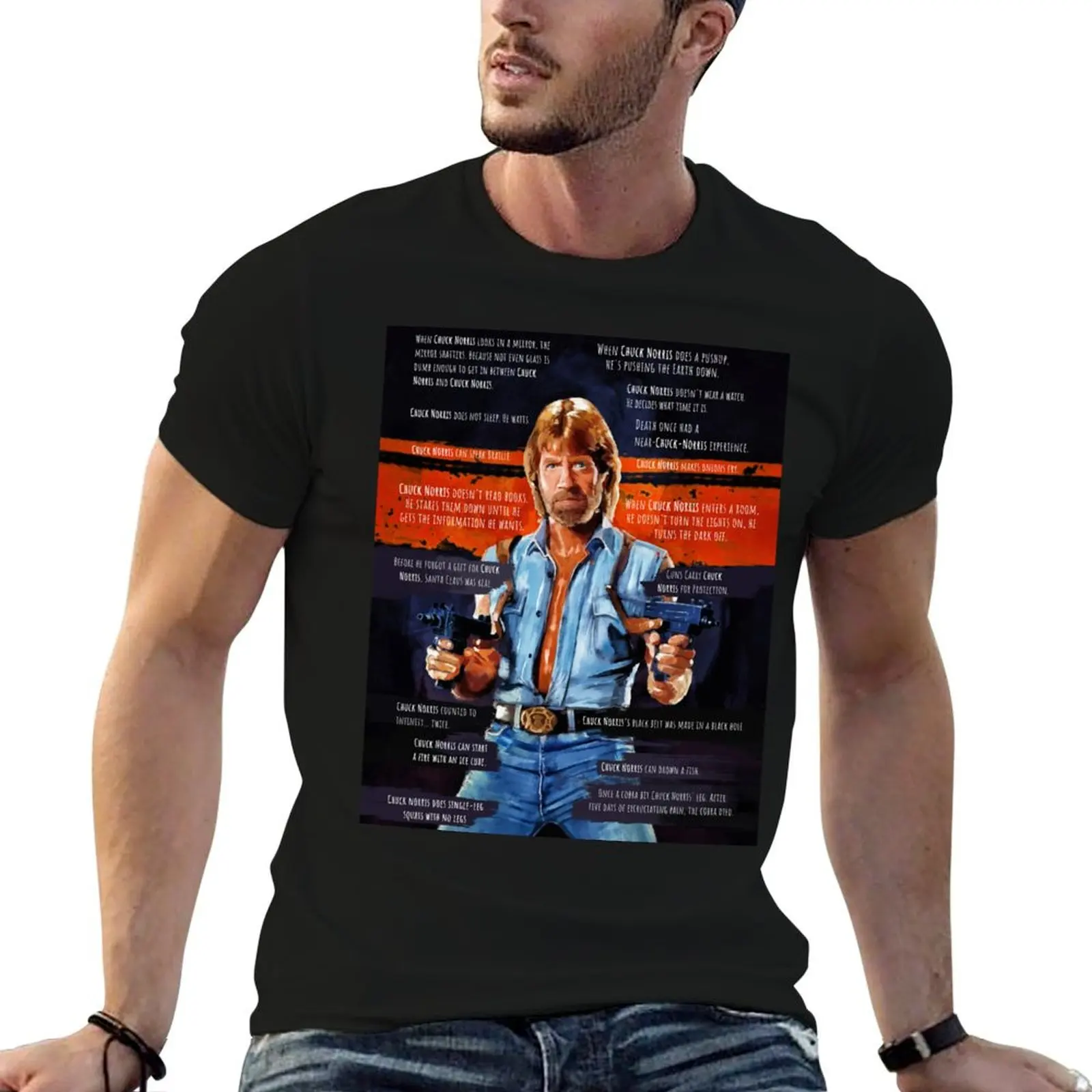 Chuck Norris - Meme T-Shirt UV Protection Outdoor Tee Shirt