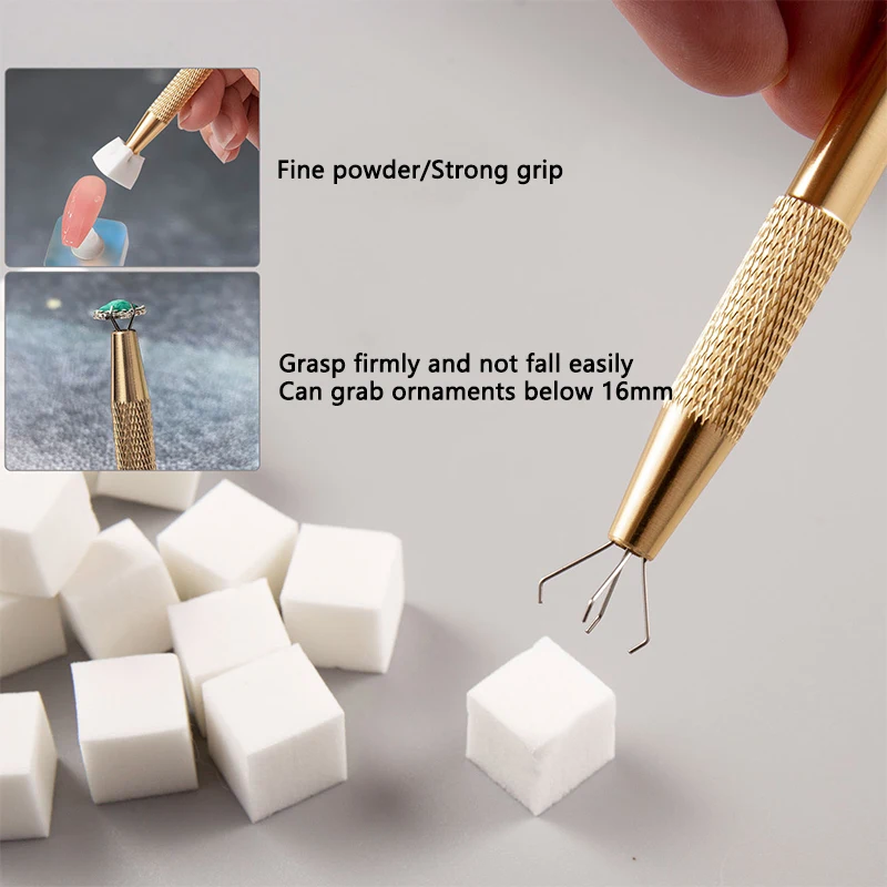 Zestaw gąbek do zdobienia paznokci 50/100 szt. Manicure DIY Kreatywne gąbki do efektów gradientowych Narzędzia do zdobienia paznokci Pędzel z gąbką do paznokci Akcesoria do manicure