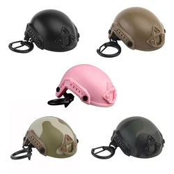 Airsoft Shape Bottle Opener Helmet Shaped Keychain Pistol Mini Corkscrew Decoration Outdoor Hunting Hiking Fan Accessories Gift