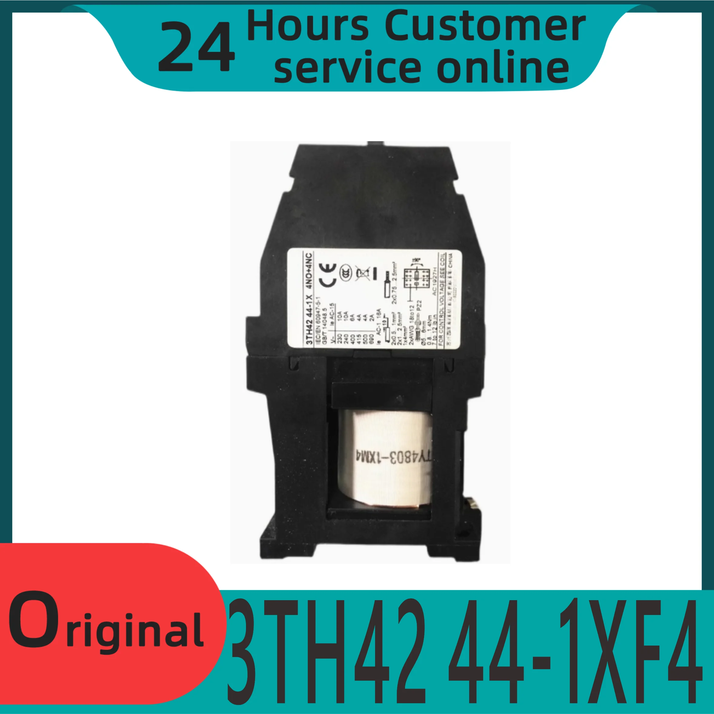

New original 3TH42 44-1XF4 contactor relay 3TH4244-1XF4 DC110V