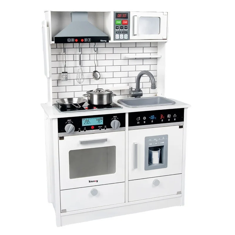 Maison de jeu pour enfants de 3 à 9 ans, ensemble de jouets de cuisine de Simulation, cadeau d'anniversaire pour petite fille, jouets éducatifs pour petite enfance