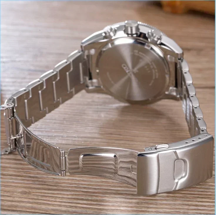 New Original Brand Chronograph Automatic Multifunctional Stainless Steel Mechanical Sekio Quartz Men\'s Waterproof Watch