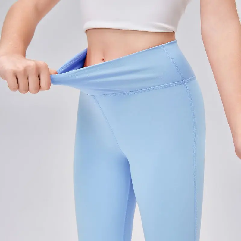 

Girls' Outdoor Yoga Pants Quick-Dry Bootcut Leggings with Elastic Waist for Sports Breathable Bootcut Sports Pants(Comfortable）