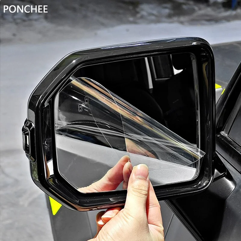 

For JETOUR T2 Shanhai T2 2024-2026 Rear View Mirror Front Window Rain Proof Film Rainproof and Water-repellent Auto Supplies