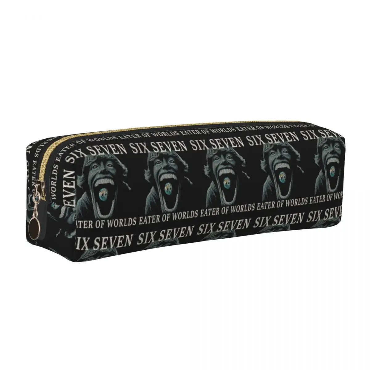 Six Seven 6 7 Meme Funny 67 Pencil Case Pencilcases Pen Box for Student Large Storage Bags School Supplies Gifts Stationery