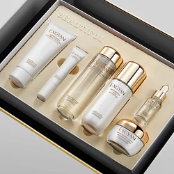 Repair Skin Care Set 6PCS Face Cream Cleanser Toner Eye Cream Yeast Niacinamide Serum Moisturizing Brighten Oil Control Skincare