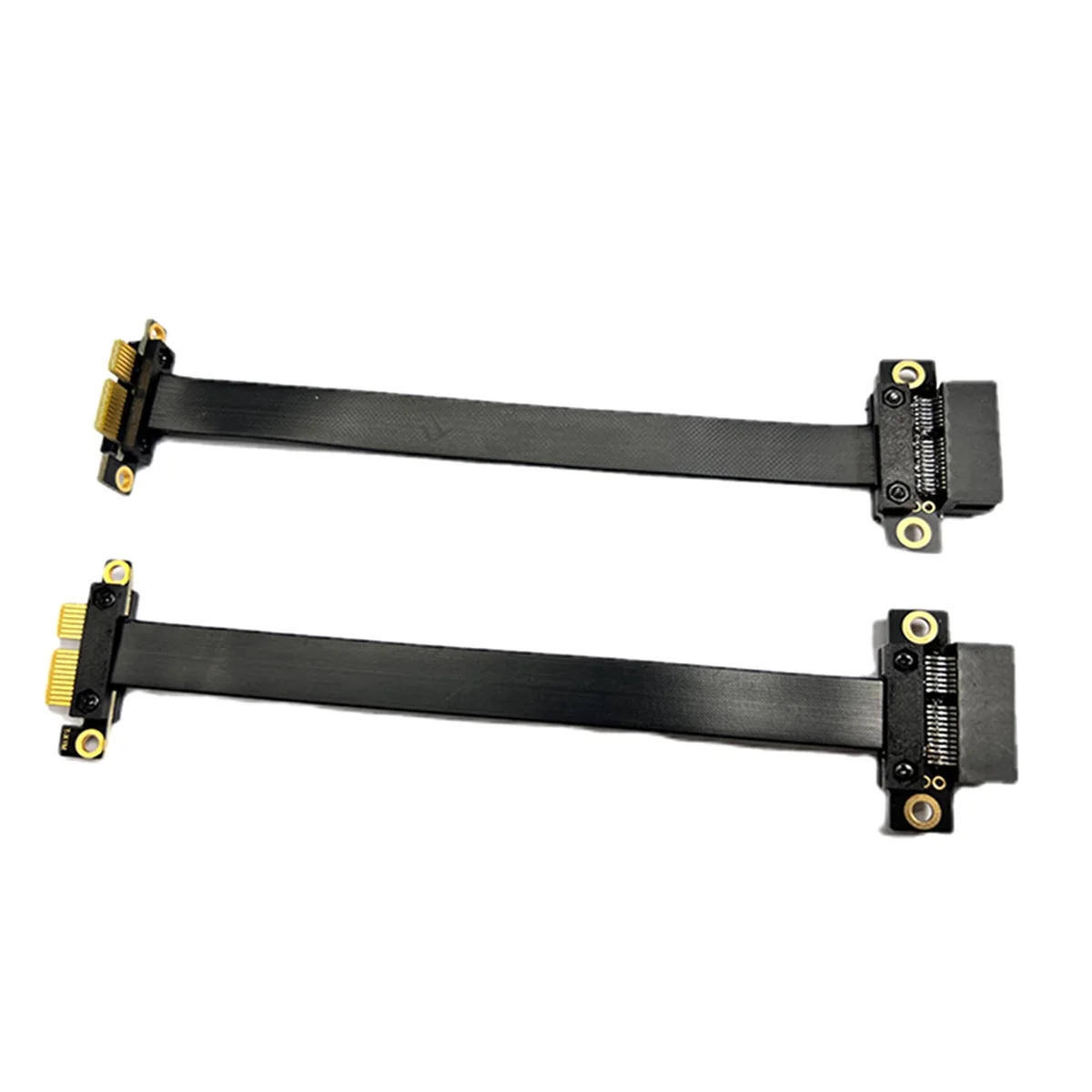 ABJG- 3.0 Cable adaptador PCIE X1 90 °   Cable de extensión de tarjeta gráfica Extensor blindado PCI-Express para