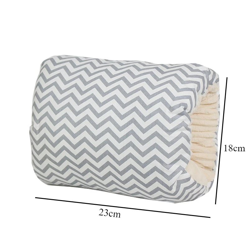 Almohada de lactancia para bebé, almohada para brazo de lactancia para recién nacido, protección para la cabeza del bebé, accesorios suaves para el cuidado del bebé