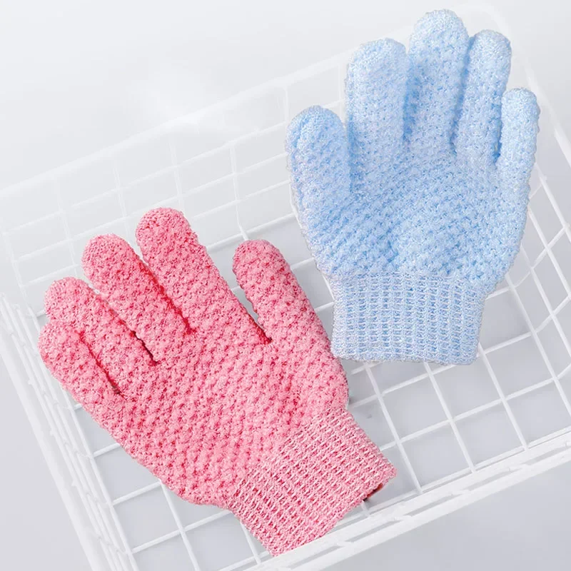 Baño para pelar manopla exfoliante guantes exfoliantes resistencia masaje corporal esponja lavado piel hidratante SPA espuma