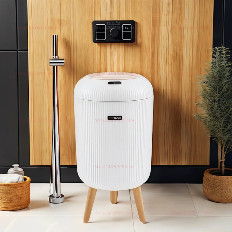 جديد 10L حديقة الذكية Touchless سلة المهملات الاستشعار التلقائي فتح إغلاق الحمام المطبخ سلة المهملات لا الأيدي القذرة التصميم الحديث