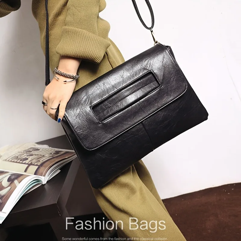 

Korean Version Versatile Women's Handbag, Fashion Large Capacity Single Shoulder Crossbody Bags, Suitable for Commuting Banquets