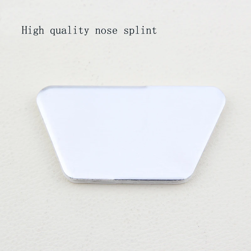 Low temperature thermoplastic plate nose splint aluminum-plastic self-adhesive nose plastic special good permeability and plasti