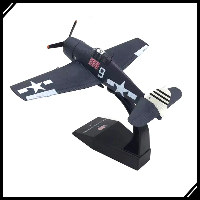 1:72 الحرب العالمية الثانية الولايات المتحدة F6F Hellcat الناقل المقاتلة دييكاست نموذج طائرة سبيكة الطائرات العسكرية الانتهاء من العرض لعبة تحصيل